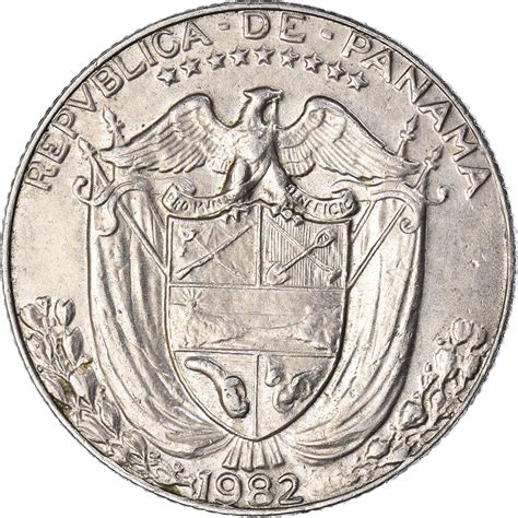 [#1059828] moneda, panamá, 1/4 balboa, 1982 - Compra venta en todocoleccion