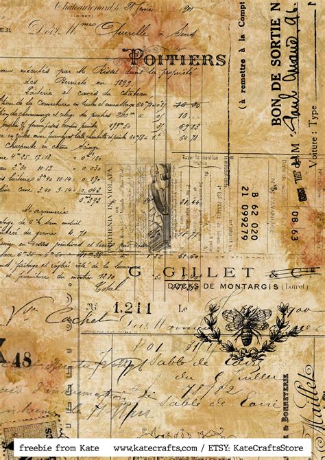 40 free vintage junk journal printables – Artofit