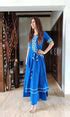Blue A Line Dress – Label DC