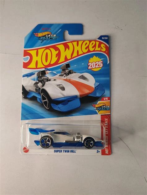 Hot Wheels 1:64 Scale | SUPER TWIN MILL | HOT WHEELS LET'S RACE | 1/5 ...