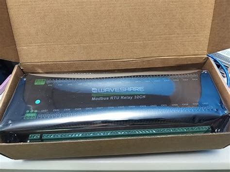 Waveshare Modbus RTU 32-Ch Relay Module, RS485 India | Ubuy