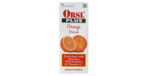 ORS-L Plus Orange Drink 200 ml : Buy ORS-L Plus Orange Drink 200 ml ...