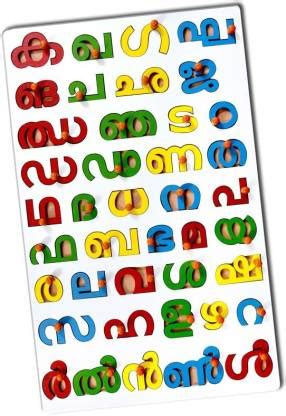 Kidken Alphabet board - Malayalam - Consonants Price in India - Buy ...