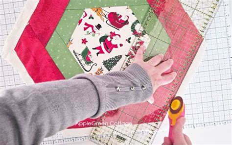 Image result for Hexagon Fabric Table Topper Tutorial