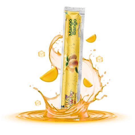 Buy Mango Bango Icy Popps | Sweet & Creamy Mango Frozen Treat | 24 Pack