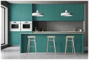 3577 SMR Green Tea 8 ft x 4 ft Supermar Solid High Gloss Finish ...