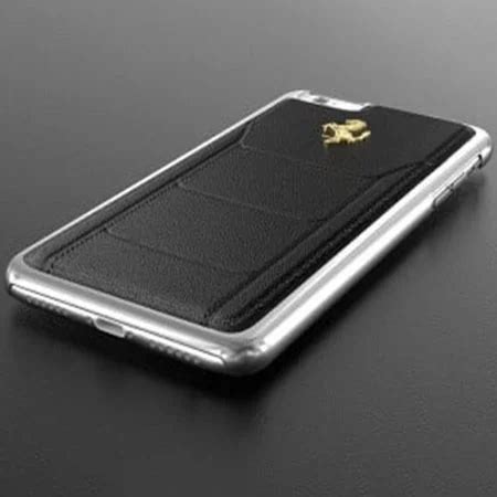 Ferrari ® Apple iPhone 7 Plus Official 599 GTB Logo Double Stitched ...