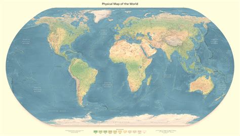 Detailed Map of the World 的图像结果
