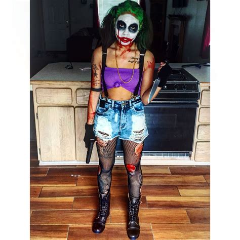 The Joker Woman Costume at Flora Blunt blog