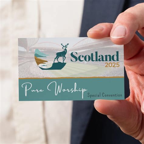 Cards for Special Conventions 2025 Pure Worship - JW. Double-sided ...