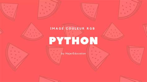 Python RGB 的图像结果