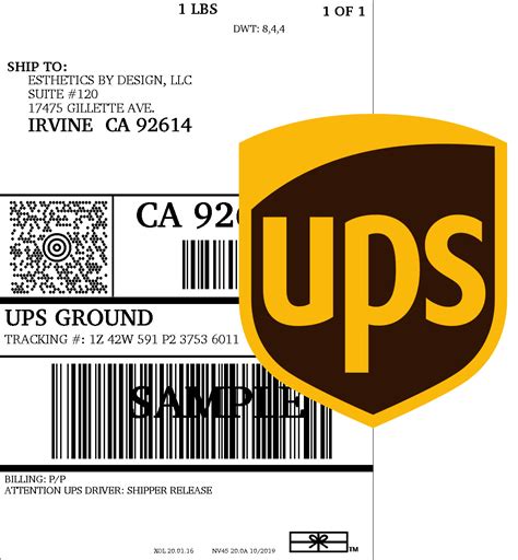 UPS Labels 的图像结果