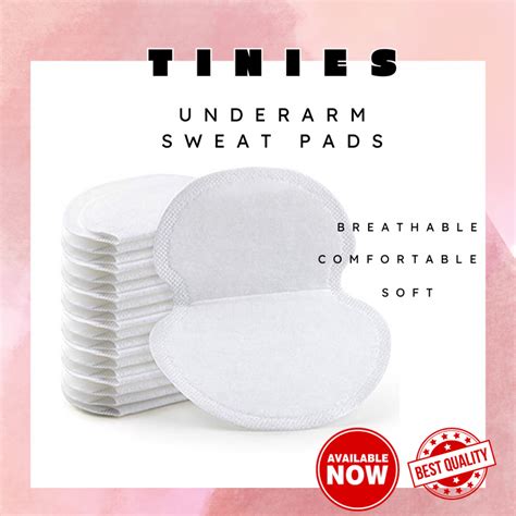 50/100pcs Disposable Anti Sweat Pad Underarm Armpit Guard Sheet Shield ...