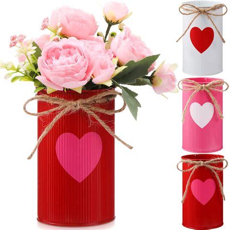 Amazon.com: Domensi 3 Pcs Valentine's Day Table Centerpiece Valentines ...