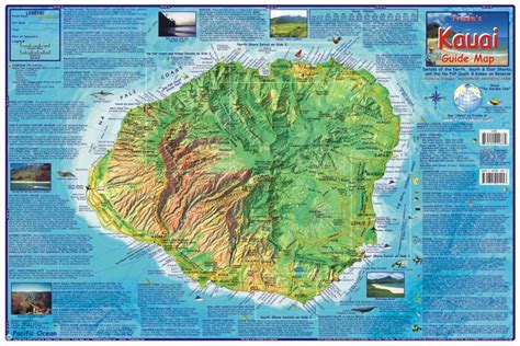 Free Printable Map Of Kauai