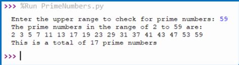 Image result for Python Prime Number Program User Input