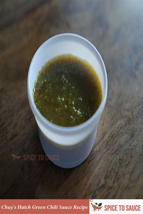 Chuy's Hatch Green Chili Sauce Recipe - Your Go-To Green Chili Sauce