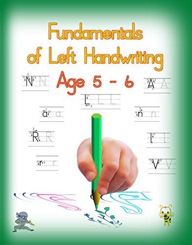 Fundamentals of Left Handwriting, Age 5 - 6: Learn letter structures ...