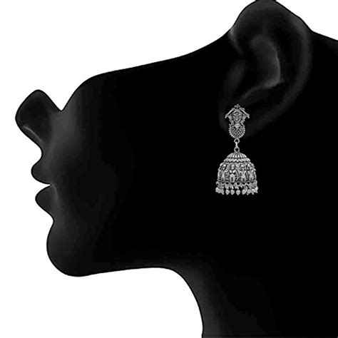 Buy Jfl - Jewellery For Less Traditional Handmade German Silver Plated ...