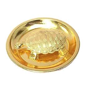 Buy AK Ultimate Golden Feng Shui Vastu Tortoise Plate Kachua Kachva ...
