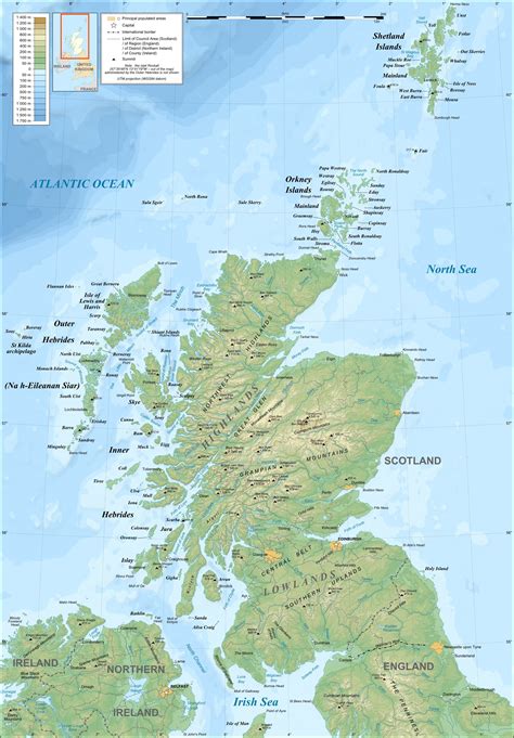 Pin by Bonnie Carrell on Maps | Scotland map, Scotland, Island