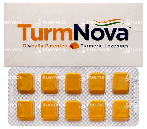 Turmnova Softgel Lozenges 10 - Uses, Side Effects, Dosage, Price | Truemeds