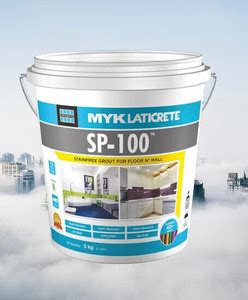 MYK LATICRETE SP-100 Stain free Epoxy Grout For Floor & Wall (78 ...