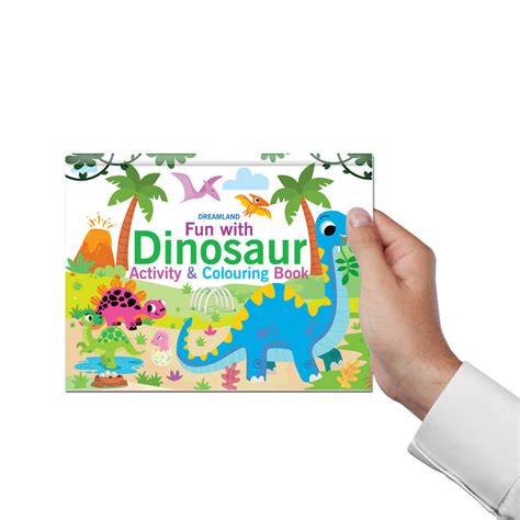 Fun with Dinosaur Activity & Colouring : Interactive & Activity Childr