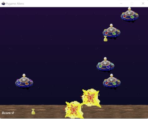 Aliens Python Tutorial 的图像结果