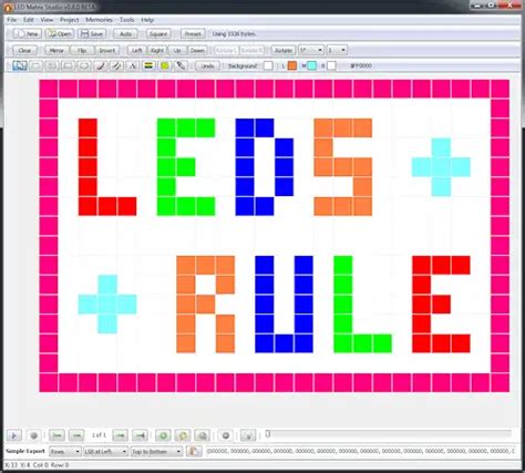 LED Matrix Controller Software 的图像结果