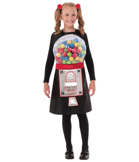 Bubbly Gumball Machine Kids Costume - Food Costumes