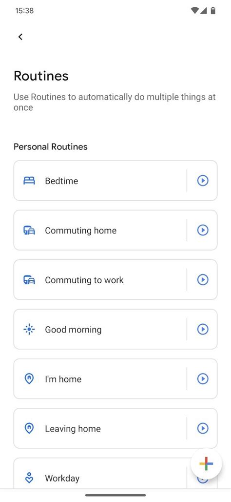 Image result for Google Assistant Routine