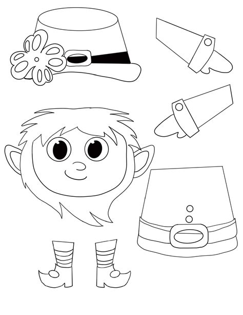 Build a Leprechaun Free Printable: Fun DIY Activity for Kids in 2025 ...