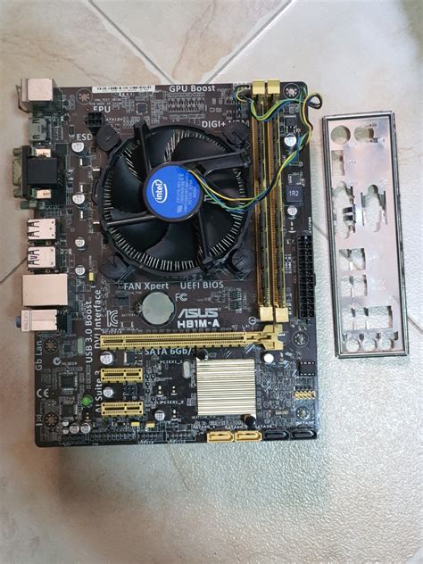 Intel i5-4690 @3.5Ghz ASUS H81M-A Motherboard Kingston 8x2 GB RAM ...