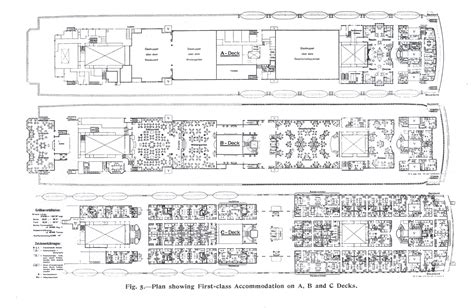 Best 13 Titanic Deckplans : RMS Titanic : Plan of A Deck – Artofit