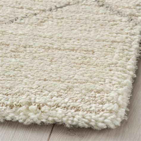TVERSTED rug, low pile, beige, 133x195 cm (4'4"x6'5") - IKEA
