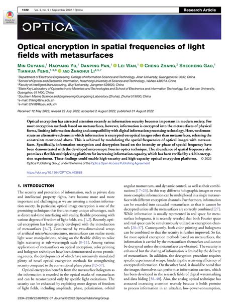 Image result for Optical Encryption