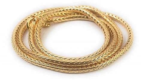 30 Grams Gold Long Chain - Buy 30 Grams Gold Long Chain online at Best ...