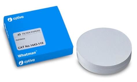 Whatman quantitative filter paper, ashless, Grade 43 circles, diam. 150 ...