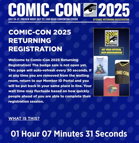 San Diego Comic-Con 2025 Returning Registration Visual Guide - San ...