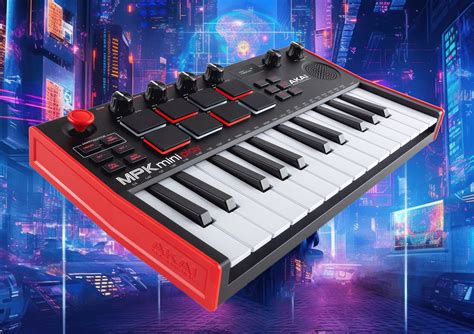 Test: AKAI MPK Mini Play MK3, MIDI-Keyboard - AMAZONA.de