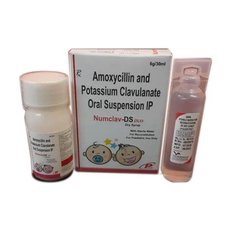 NUMCLAV-DS DUO Dry Syrup Saturn Formulations Pvt. Ltd.
