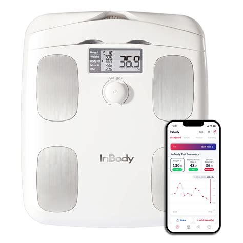 Buy InBody H20B Body Scale - InBody Scale for Body Weight and ...
