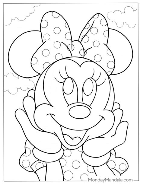 30 minnie mouse coloring pages free pdf printables – Artofit