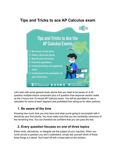 AP Calculus Tips 的图像结果