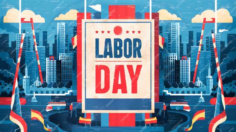 Premium Photo | Labor Day Colors Celebrating Diversity Through the ...