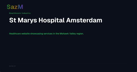 St Marys Hospital Amsterdam - Case Study | SazM