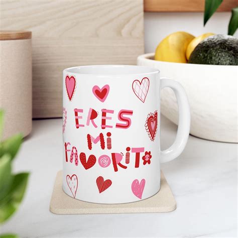 Valentine's Day Ceramic Mug,love Gift,spanish Gift, Regalo San Valentin ...