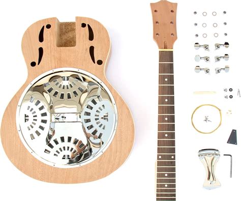 Buy The FretWire Resonator DIY Acoustic Guitar Kit - DIY Build Your Own ...