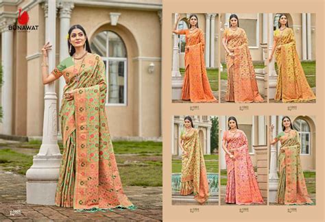 Bunawat Crystal Banarasi Silk Saree Collection